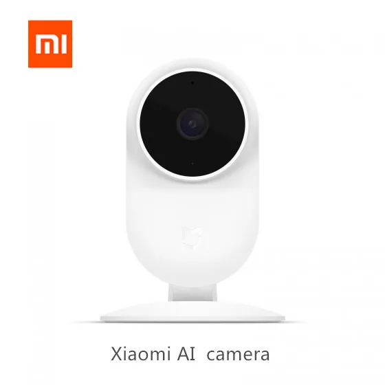 Обновленная версия, Xiaomi mijia Ai Smart IP Cam 1080P full HD качество инфракрасного ночного видения 130 градусов супер широкий угол