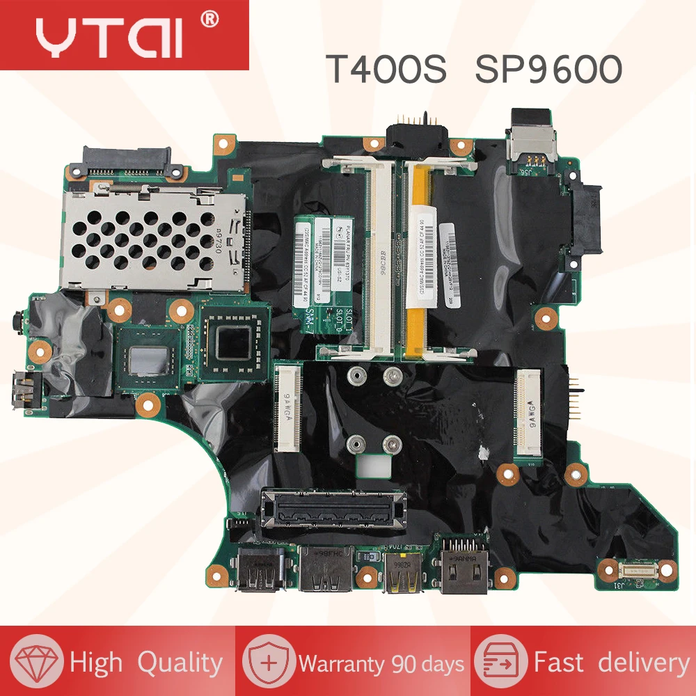 

63Y1370 T400S motherboard For Lenovo T400S Laptop motherboard with SP9600 CPU Onboard DDR3 fully tested work perfect