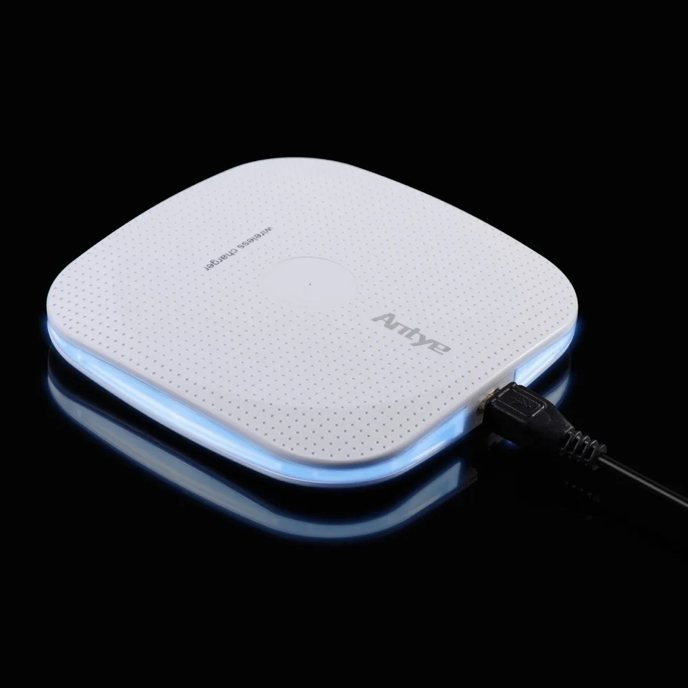 

Qi Wireless Charger Charging Pad for Samsung Galaxy S8 Plus/S7/S7Edge/S6 Edge(Plus)/Google Nexu4/5 Lumia 920 and other Qi Phone