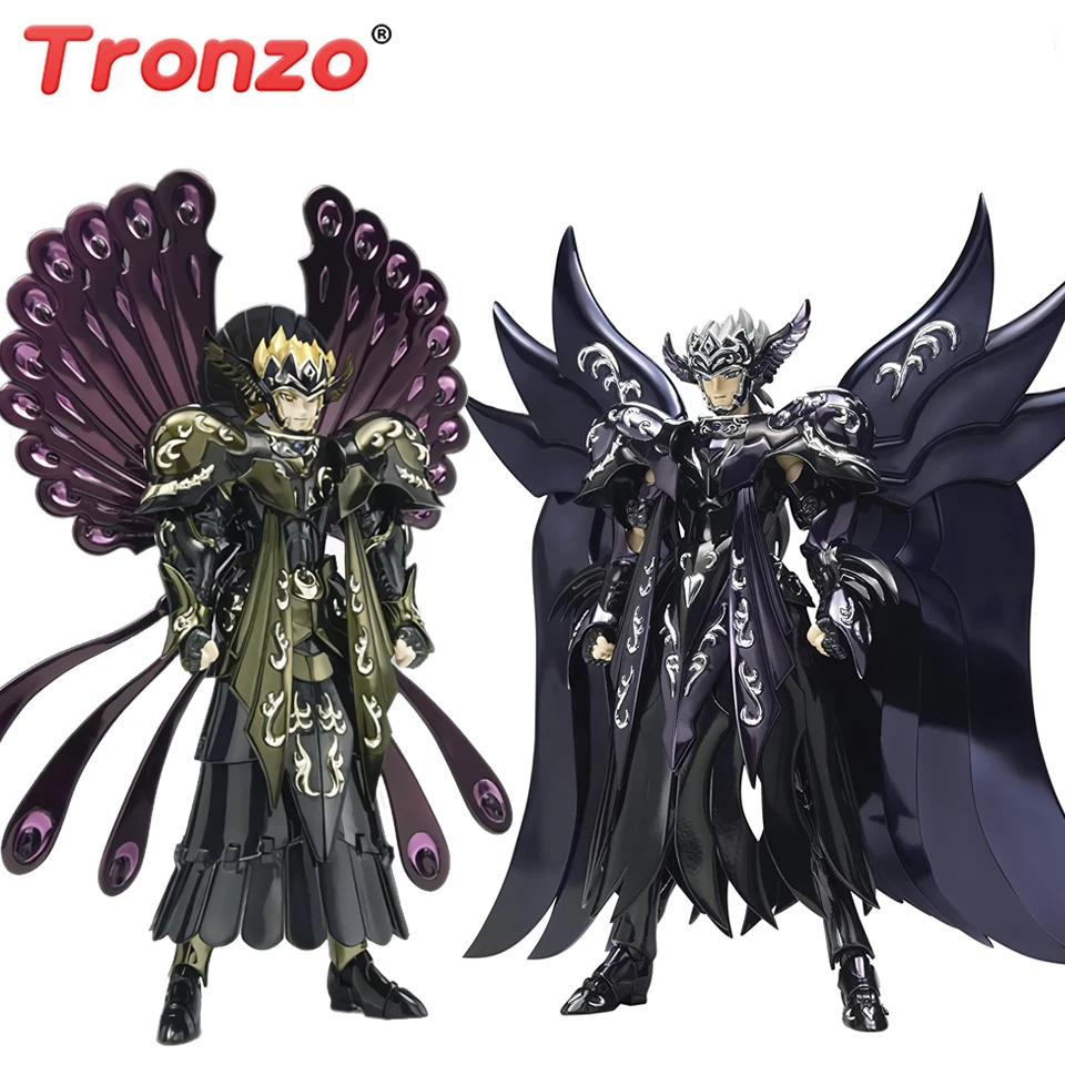 

Tronzo SH Model Saint Seiya Saint Cloth Myth Hades Specters God Saint Thanatos Hypnos PVC Action Figure Model Toys For Boys