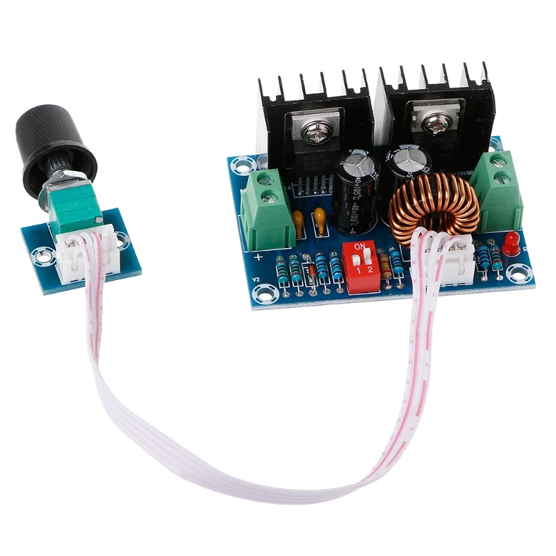 

DC-DC voltage regulator module 200W XL4016 step-down buck module high power 8A with external potentiometer