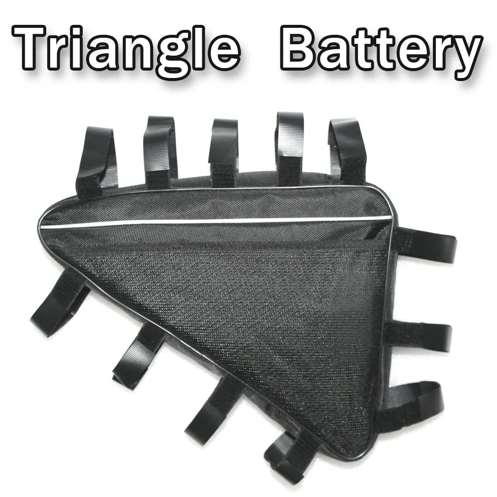 Clearance 48v triangle battery bag 48v 20ah battery 48v e-bike electric scooter 1000w 0