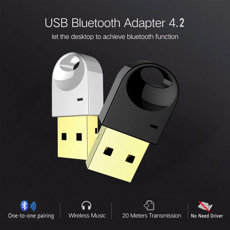 Беспроводной usb-адаптер Bluetooth для компьютера Беспроводная гарнитура Bluetooth динамик CSR 4,2 Бесплатный драйвер Bluetooth ключ/приемник