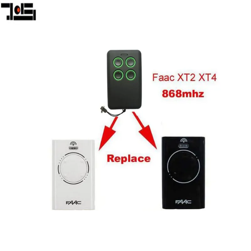 

For FAAC XT2 XT4 868SLH compatible remote control 868MHZ