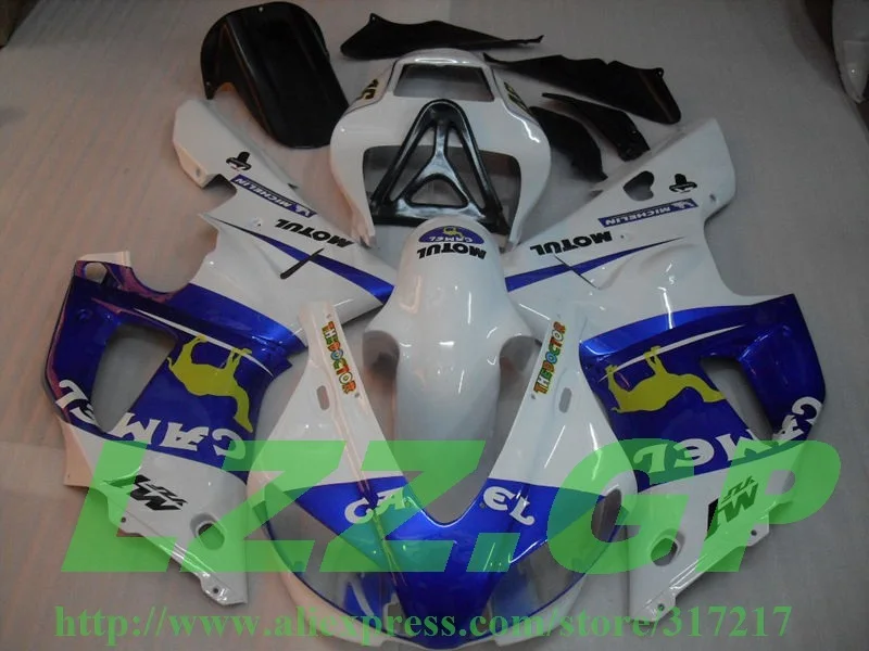 Высокое качество инъекции Обтекатели для YAMAHA YZF R1 98 99 YZF1000 YZF-R1 #55T1 YZFR1 1998 1999 синие