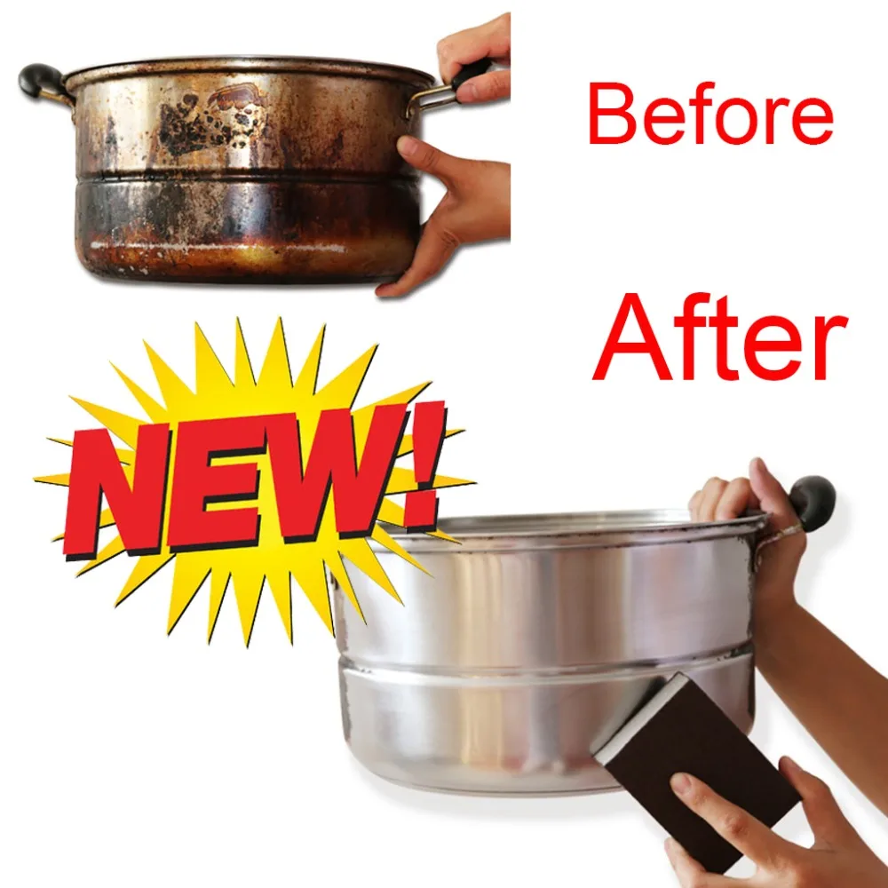 

Multi-Use Heavy Duty Scrub Sponge Household Cleaning Non-Scratch Sponge for Tough Kitchen Cleaning Dishes Pots Pans Ovens