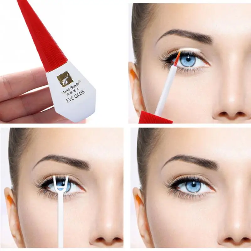 1 PC Waterproof Eyelash Glue Makeup for False Eye lashes Adhesive Fake