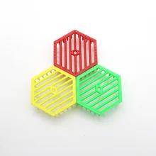5 шт. пластиковые игольчатые клетки для пленных новая шестиугольная клетка Wang Fang bees escape клетка для пчелиной матки пчеловод Wang клетка