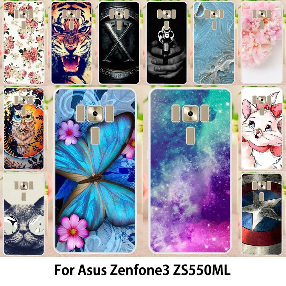

TAOYUNXI Soft Phone Cases For Asus Zenfone 3 Deluxe ZS550ML Zenfone3 ZS550KL Max ZC553KL Zenfone3 Max Mobile Phone Case Cover
