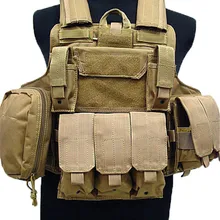 Molle CIRAS тактический жилет страйкбол Пейнтбол боевой жилет ж/подсумок Утилита Сумка разъемная Броня пластина Перевозчик Strike жилеты