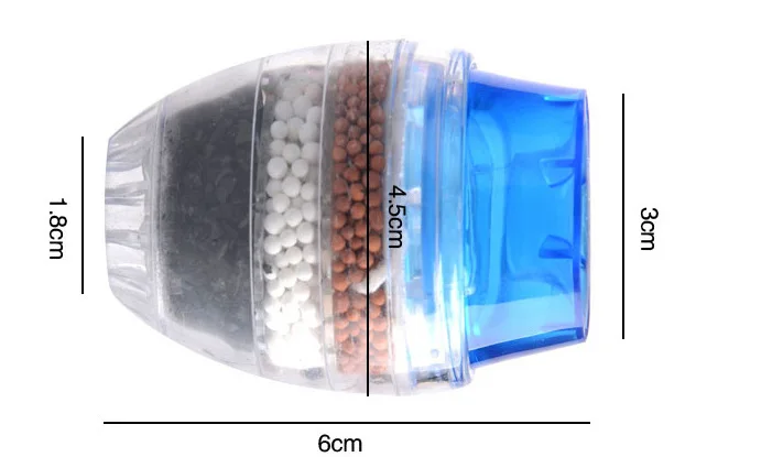 Бытовой фильтр для воды с активированным углем мини кухонный кран очиститель Водоочистное устройство фильтрующий картридж