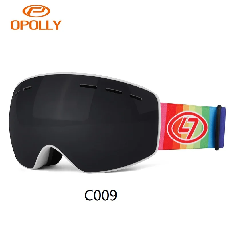 Профессиональные дети HD Vision лыжные очки Детские двойные линзы UV400 Анти-туман маска очки Лыжный Спорт Девочкам Мальчикам сноубордические очки