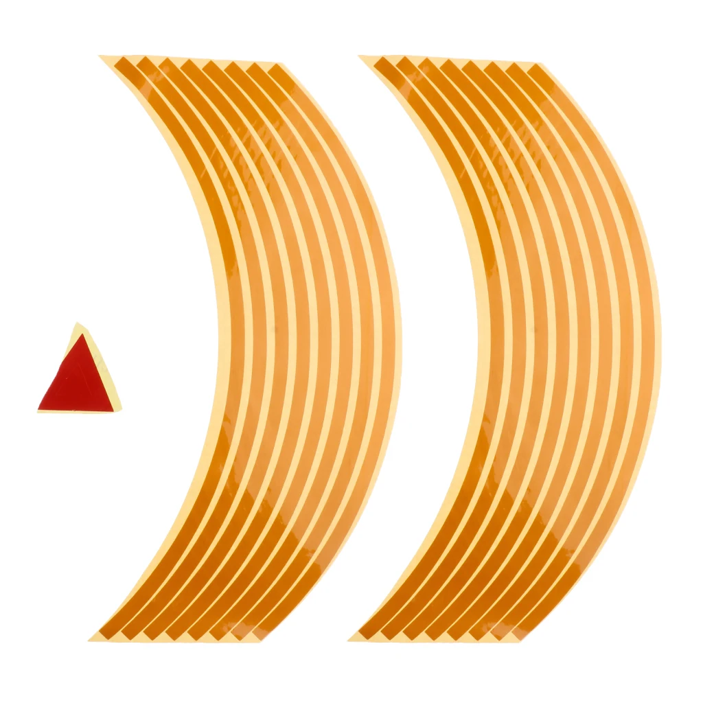 Reflective Rim Tape Wheel Stripe Decal Trim for Motorcycle Wheels 17