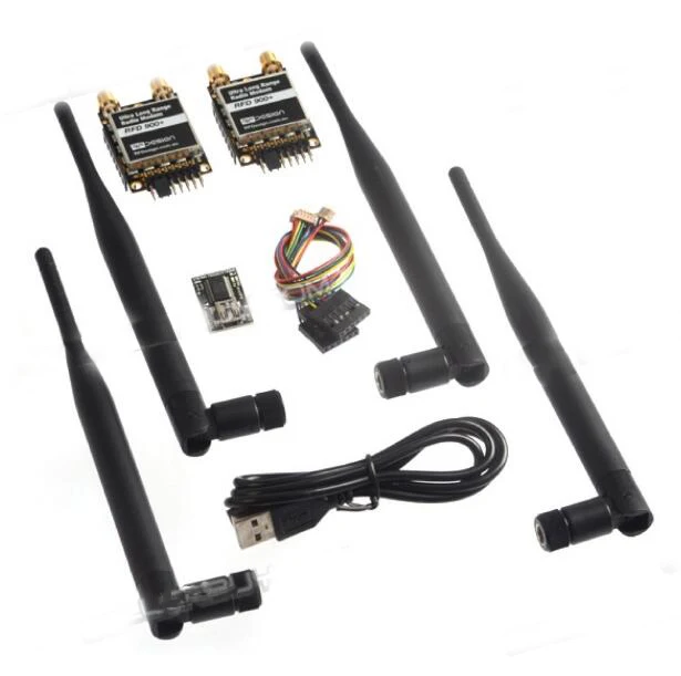 

RFDesign Remote900 + ultra-long distance data compatible with APM PX 40KM 3DR upgrade