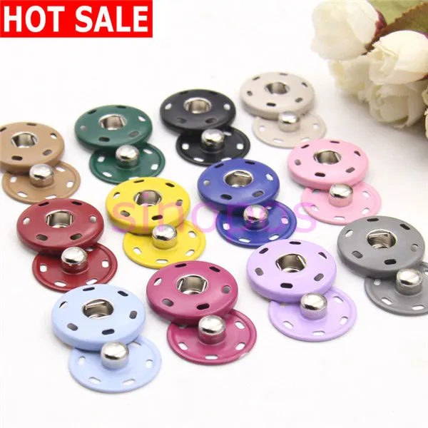 

8-30mm Candy color Children clothes invisible button, Female coat large snap fastener, SP01