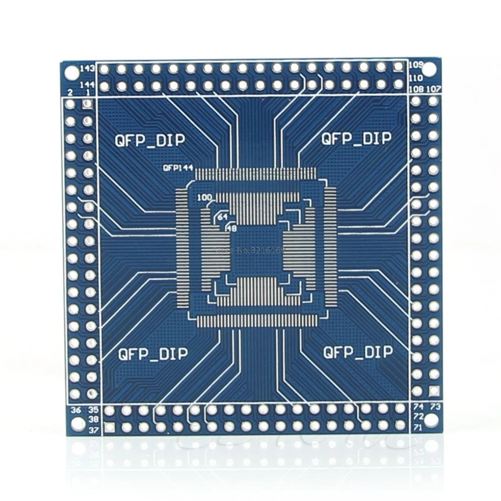 

For QFP/TQFP/LQFP 32/44/48/64/100/144 pin to DIP Pin Board Adapter Converter Module Promotion