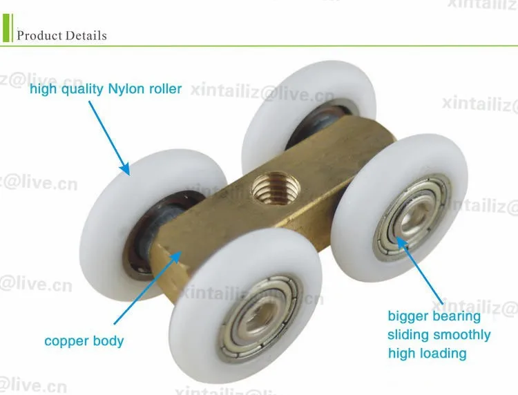 [TDL01] Высокое качество подвесной стеклянный дверной ролик колесико для ванной комнаты душевая раздвижная дверь подшипник раздвижной шкив