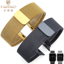 Suitable for Apple Watch Series 1/2/3 42mm 38mm Handband Stainless Steel Belt Waterproof sweat