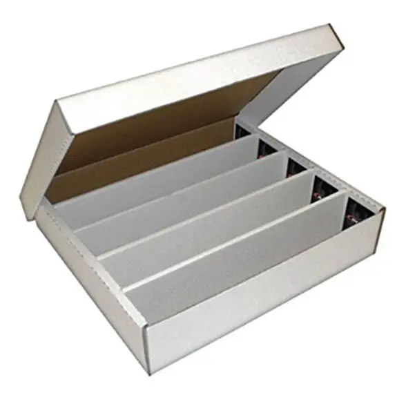 BCW Super Monster 5 Row, Corrugated Cardboard, Storage Box for Sports