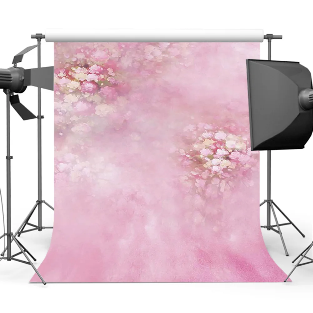 Mehofoto Фотография новорожденных фоны розовый цветок фон для фотостудии реквизит CM