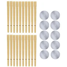 20 шт. Конинг пчелиный воск натуральная Ушная свеча терапия прямой стиль уход за ушами термо-Ушная терапия подтяжка лица ToolF6.13