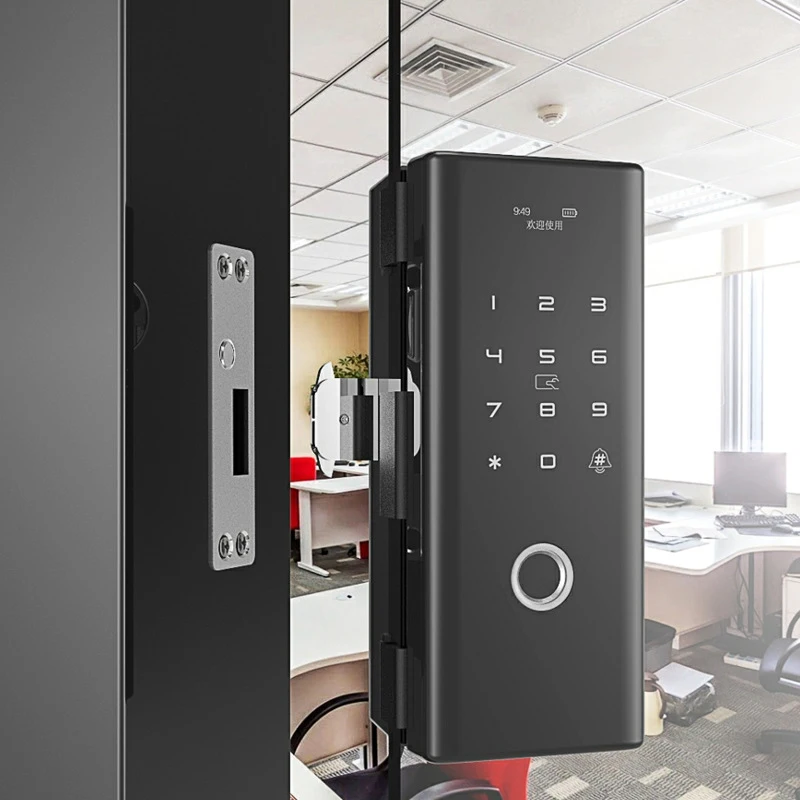 Wifi Tuya App Remote Control Smart Fingerprint Lock With Ic Card