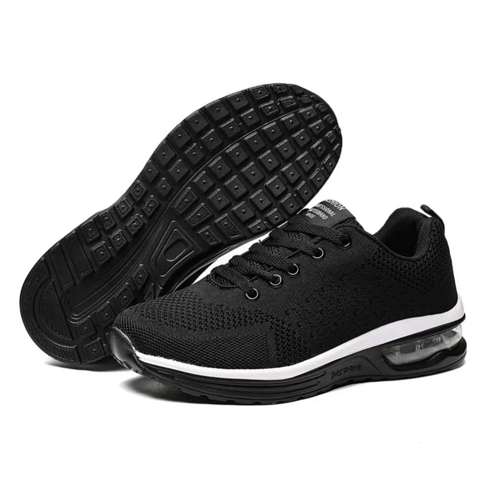 

Breathable Men Shoes Adult Red Black Gray High Quality Comfortable Non-slip Soft Mesh Men Sports Hobibear mr506
