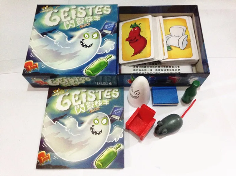 

New Geistes 1.0 Fast Reaction Game Family Board Blitz Games English Version