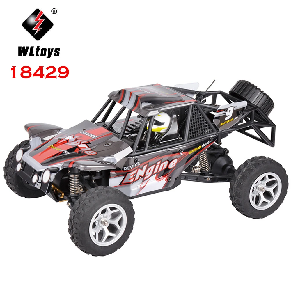 

WLtoys 18429 1:18 RC Car 4WD Remote Control Radio RC Car 2.4G Climbing Vehicle RC Car Buggy Bigfoot Drift Toy Car