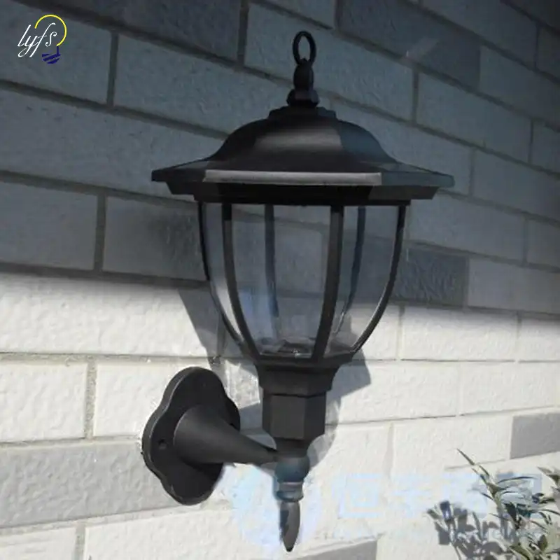 New Outdoor 4 Led Solar Wall Light Lamp 100 Palace New Outdoor 4 Led Solar Wall Light Lamp