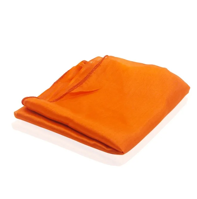 9 цветов 30*30 см цветной шелковый шарф волшебные фокусы обучения и образования волшебный шелк для карты prop YH1721 - Цвет: orange
