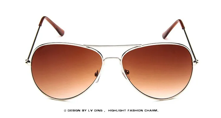 Популярные Классические Прозрачные очки в золотой оправе, Винтажные Солнцезащитные очки для женщин и мужчин, оптические авиационные очки, прозрачные очки Oculos De Grau - Цвет оправы: Silver gradient tea