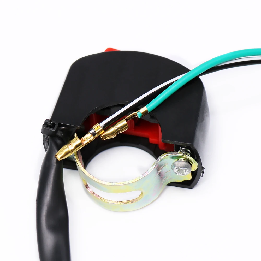 10~60PCS Universal Handlebar Motorcycle Accident Hazard Light Switch On/Off Button Light Switch 12V DC for Motorcycles