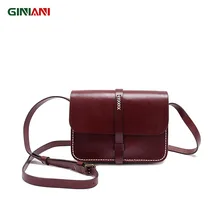GINIANI, для девочек, ягненок, дерево, натуральная кожа, простая, белая, сшитая, сумка-мессенджер, одноцветная, ретро, сумка-конверт Кроссбоди