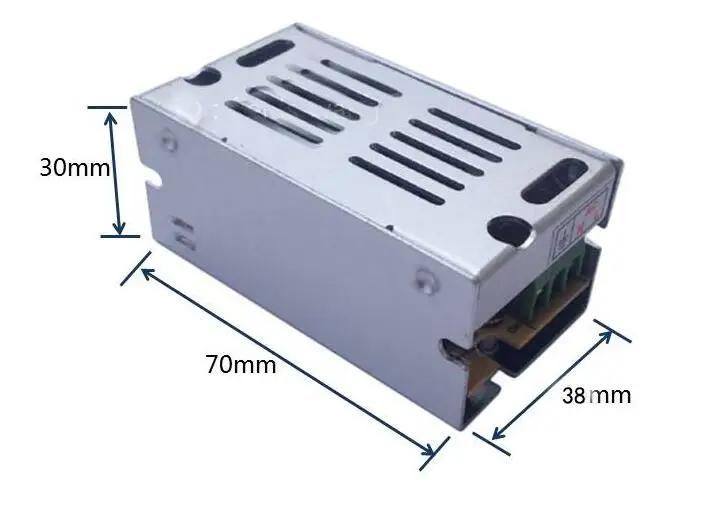 DC 12 V блок питания Переключение преобразования 1A W СВЕТОДИОДНЫЙ Драйвер