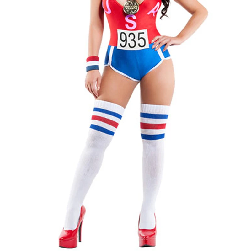 Sexy Women Socks Thigh High Socks Cotton Over Knee Socks Student Japanese Stocking Long Socks Harajuku Hiphop Stripe SW117