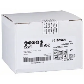 

BOSCH 2608621613 R780 Best Metal Fiber Disc + Inox 125mm G80