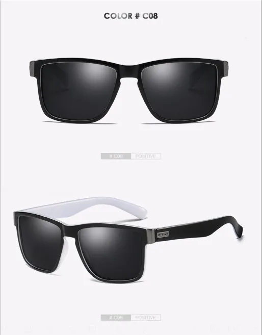 DUBERY бренд дизайн поляризованных солнцезащитных очков Для мужчин водительские очки мужские Винтаж солнцезащитные очки для мужчин с квадратным зеркалом летом UV400 Óculos