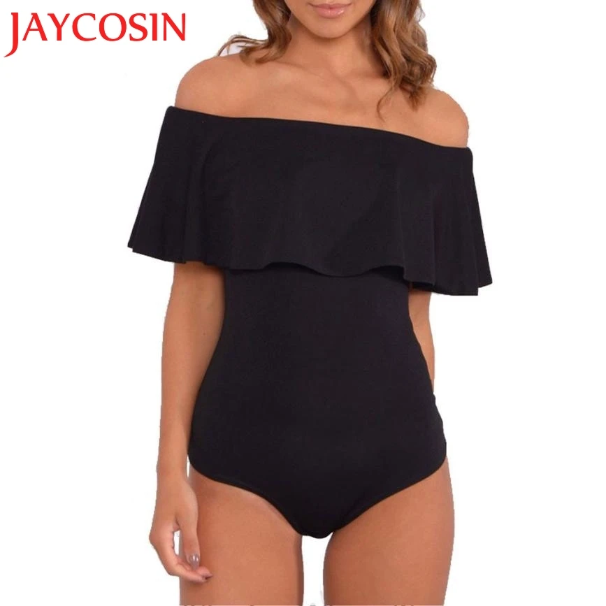 bardot frill bodysuit