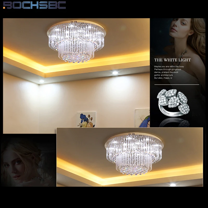 Crystal Ceiling Chandelier Lights8