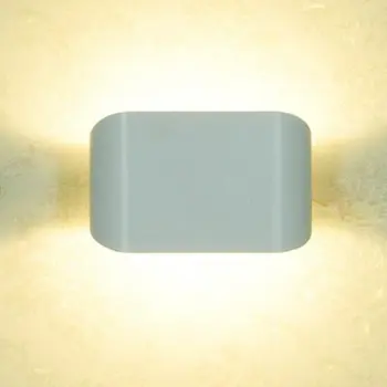 

Creative Bedside Wall Lamp 3W Aluminum Alloy Lampshade LED Wall Lamp Home Decor Bedroom Lamp Modern Hotel Light