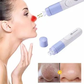

Skin Care Pore Blackhead Remover Acne Pimple Removal Suction Extractor Tool Face Clean Facial Cleaning Machine Mini Portable