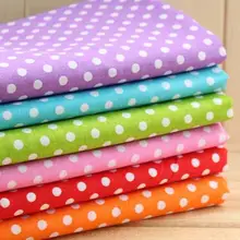 6 Ассорти предварительно вырезанные красочные конфеты snidel большая точка жира четверть комплект хлопок ткань "тильда" Квилтинг, скрапбукинг Пэчворк 50*50 см