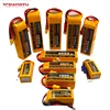 TCBWORTH RC Lipo Battery 2S 3S 4S 6S 11.1V 14.8V 22.2V 1300 1500 1800 2200 3000 4200 5200 6000mah Battery XT60-T Deans Plug 1