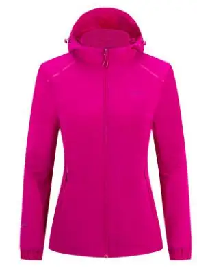 Для женщин быстросохнущая кожи Куртки водостойкие отражающие ультрафиолетовое излучение покрытия Спорт на открытом воздухе брендовая одежда Кемпинг пеший Туризм женск - Цвет: 7