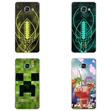 

Interesting Game Mojang Minecraft Phone Case Cover For SamsungS6 S7 Edge S8 Plus A3 A5 A7 J3 J5 J7 2016 2017 Transparent cover