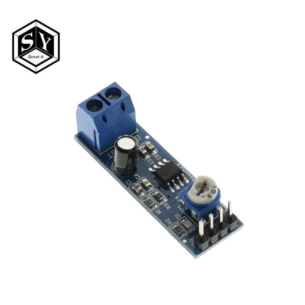 

1PCS Great IT LM386 Audio Amplifier Module 200 Times 5V-12V Input 10K Resistance