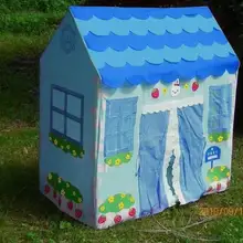 Портативный ребенка игрушка палатка крытый игра дом открытый дети палатка большой ТОЦ море пул дом розовый молодая девушка