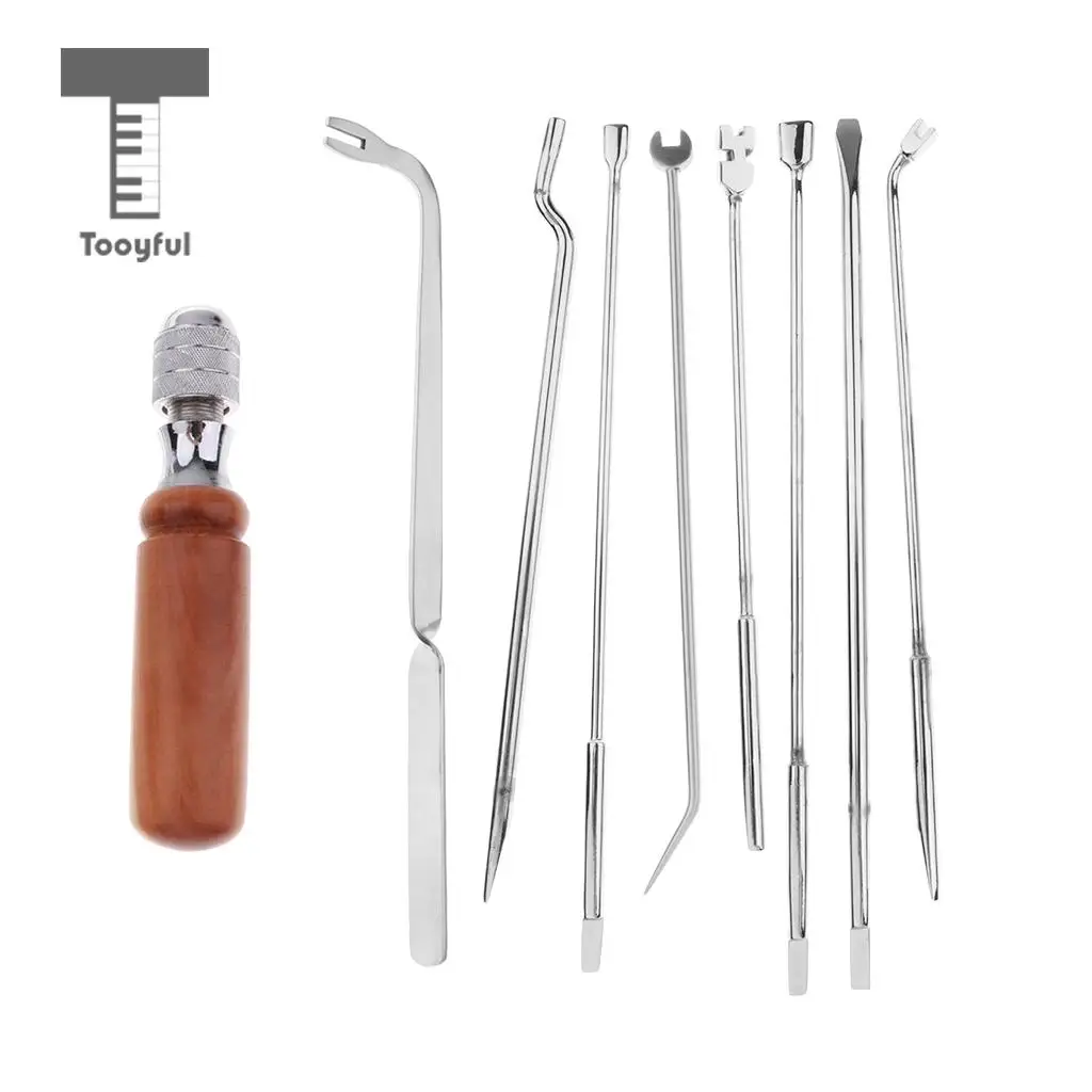 Tooyful Piano Tuning Maintenance Tools Tuning Tool Jujube Wood Handle Repair Tools