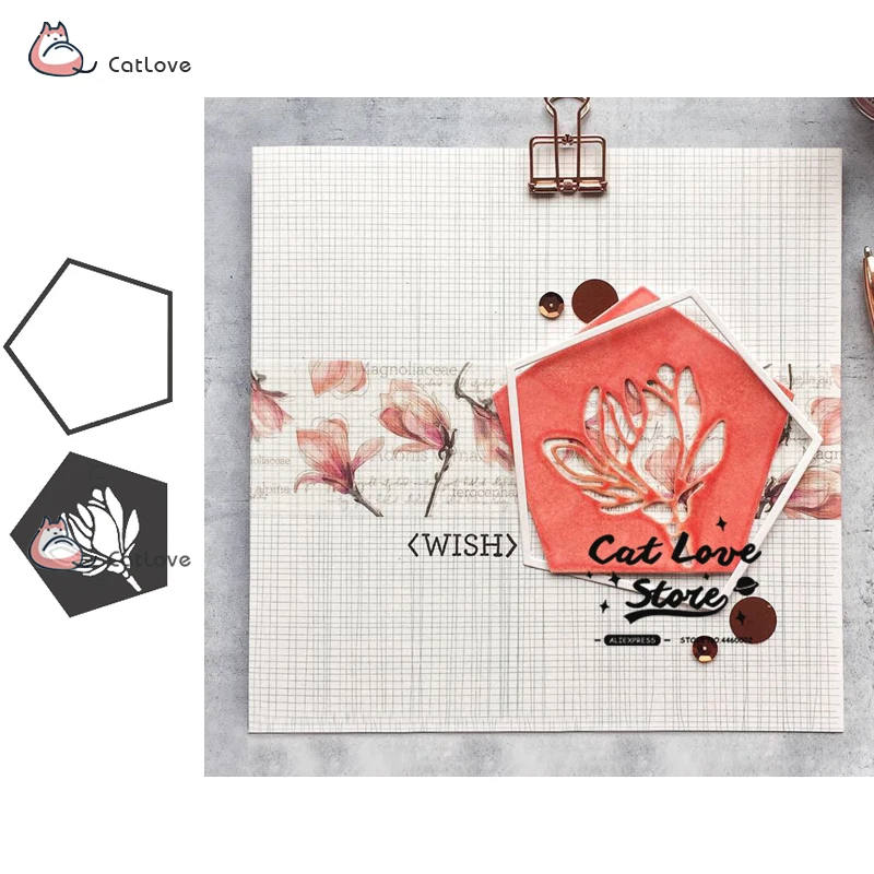 

Frame Flower Metal Cutting Dies Stencils For DIY Scrapbooking Paper Card Decorative Craft Dies Embossing Die Cuts New 2019